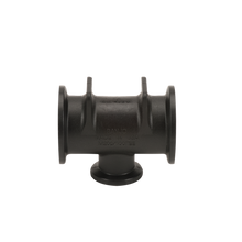 Banjo M200100TEE: 2" X 1" Flanged Tee