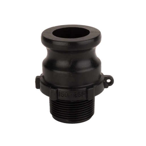Banjo 150125F: 1 1/2" Male Adapter X 1Â¼" Male Thread Poly Cam Lever Coupling