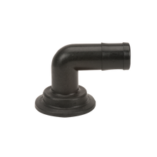 Banjo M220150BRB90: 2" Full Port Flange X 1 1/2" 90° Hose Barb Elbow
