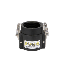 Banjo 200D: 2" Female Coupler X 2" Female Thread Poly Cam Lever Coupling
