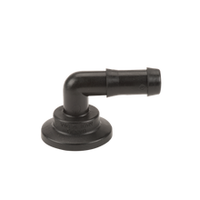 Banjo M100075BRB90: 1" Flange X  3/4" 90° Hose Barb Elbow