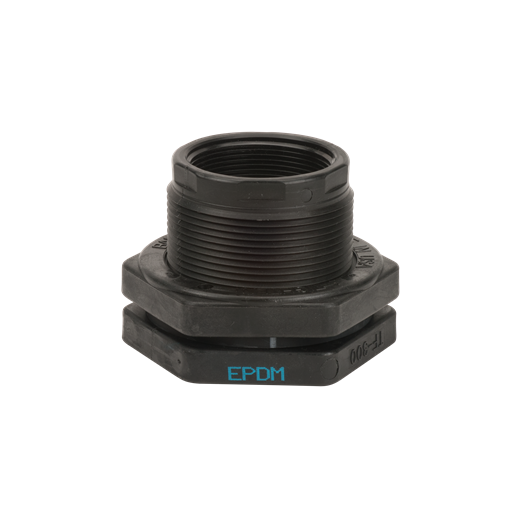 Banjo TF300: 3" Poly Bulkhead Tank Fitting with EPDM Gasket