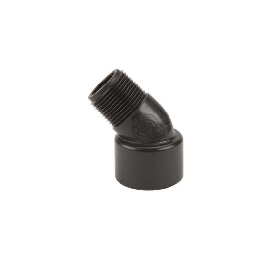 Banjo SL075-45:  3/4" 45° Poly Street Elbow