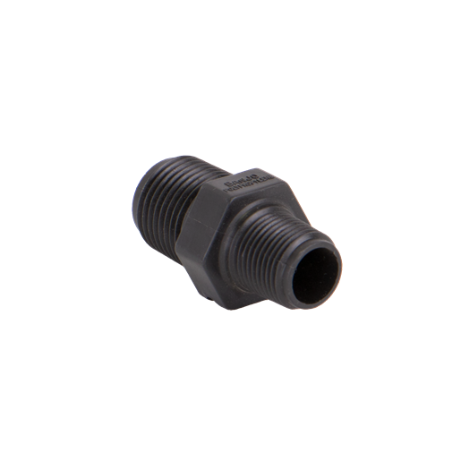 Banjo RN050-038:  1/2" X 3/8" Poly Reducing Nipple