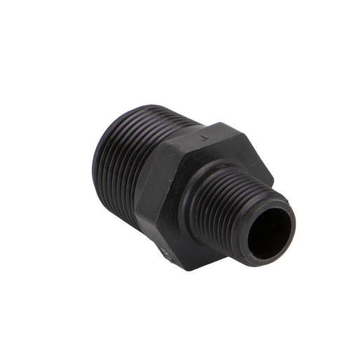 Banjo RN100-050: 1" X  1/2" Poly Reducing Nipple