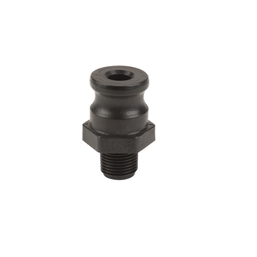 Banjo 150-F:  3/4" Male Adapter X  1/2" Male Thread Poly Cam Lever Coupling