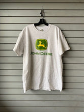 Load image into Gallery viewer, Light Grey John Deere / Carrico Logo Tee
