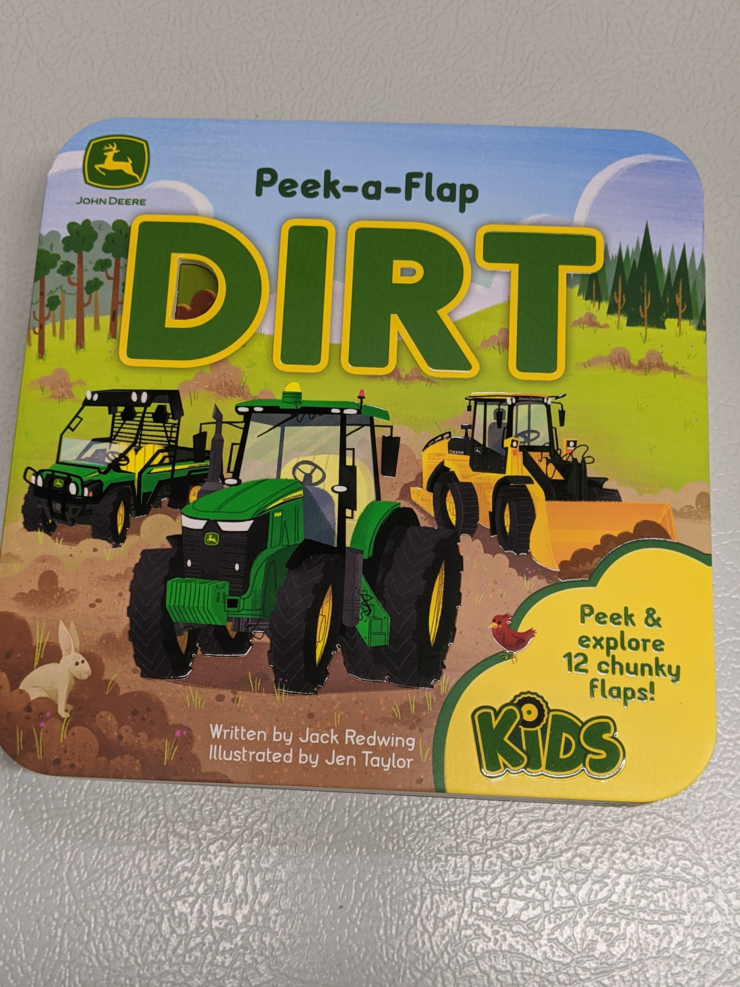 Peek-a-Flap Dirt Book