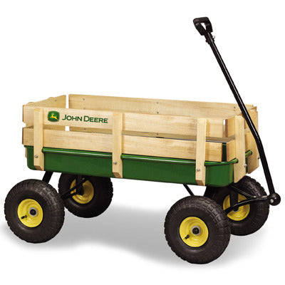 Green Stake Wagon
